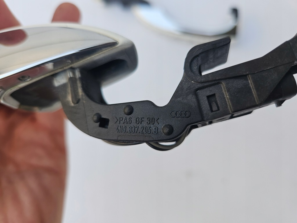 фото №7, Ручка левая задняя левый задняя audi audi a6 c7 a7 4g хром подсвеченная ly9c