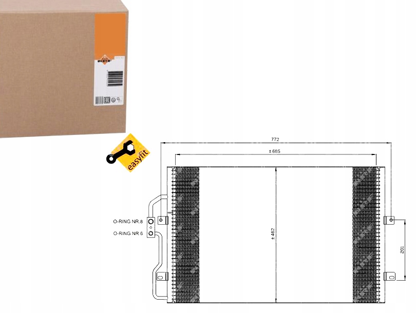 фото №1, Nrf 35802 конденсатор, кондиціонер