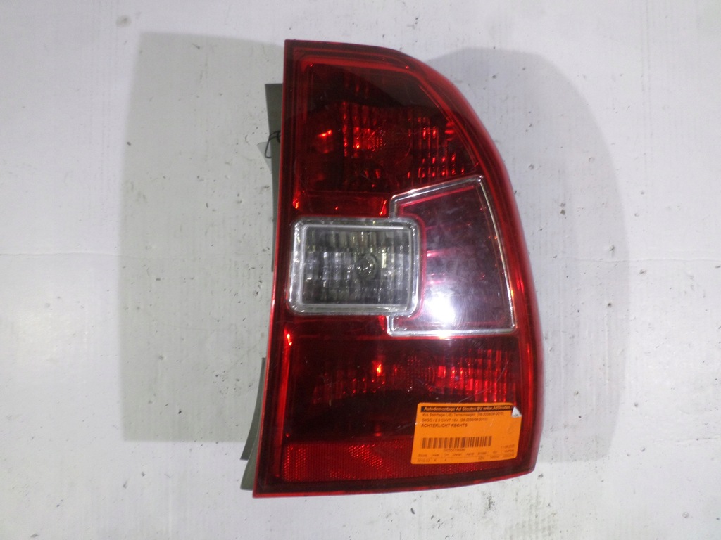 фото №1, Лампа задняя правая kia sportage ii lift