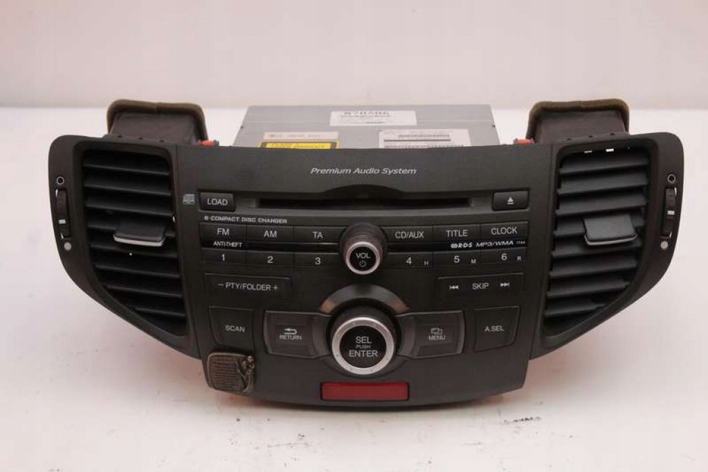 фото №1, Радио радиопроигрыватель cd aux 39100-tl0-g200 honda accord 8 viii 07-11