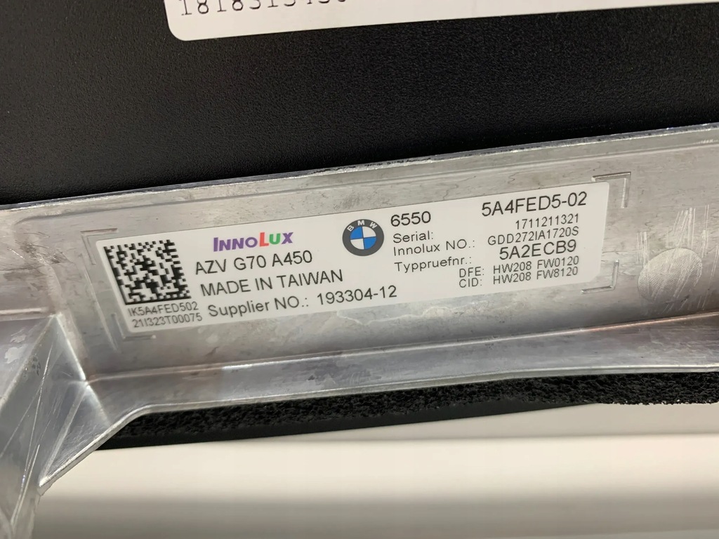 фото №5, Bmw 7 g70 счетчик экран монитор приборы europa 5a4fed5