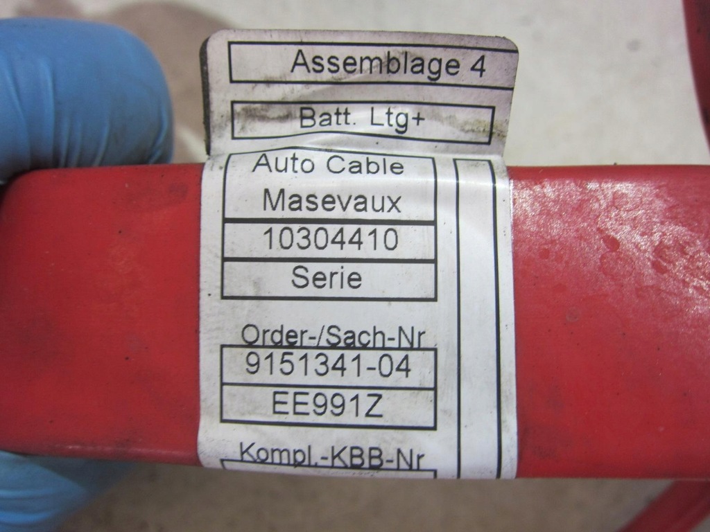 фото №12, Bmw 6 f12 f13 шланг кабель плюсовой 61129151341