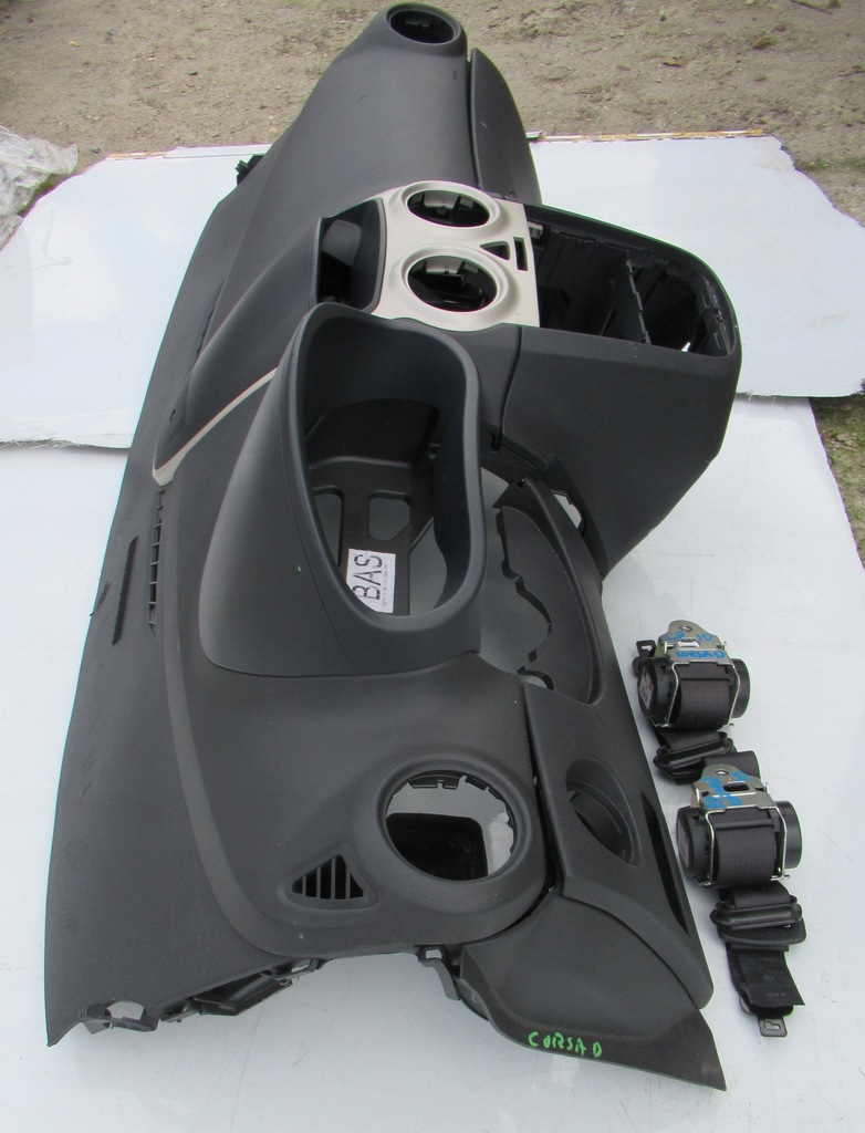 фото №10, Corsa d консоль панель приладів консоль панель приладів ремені