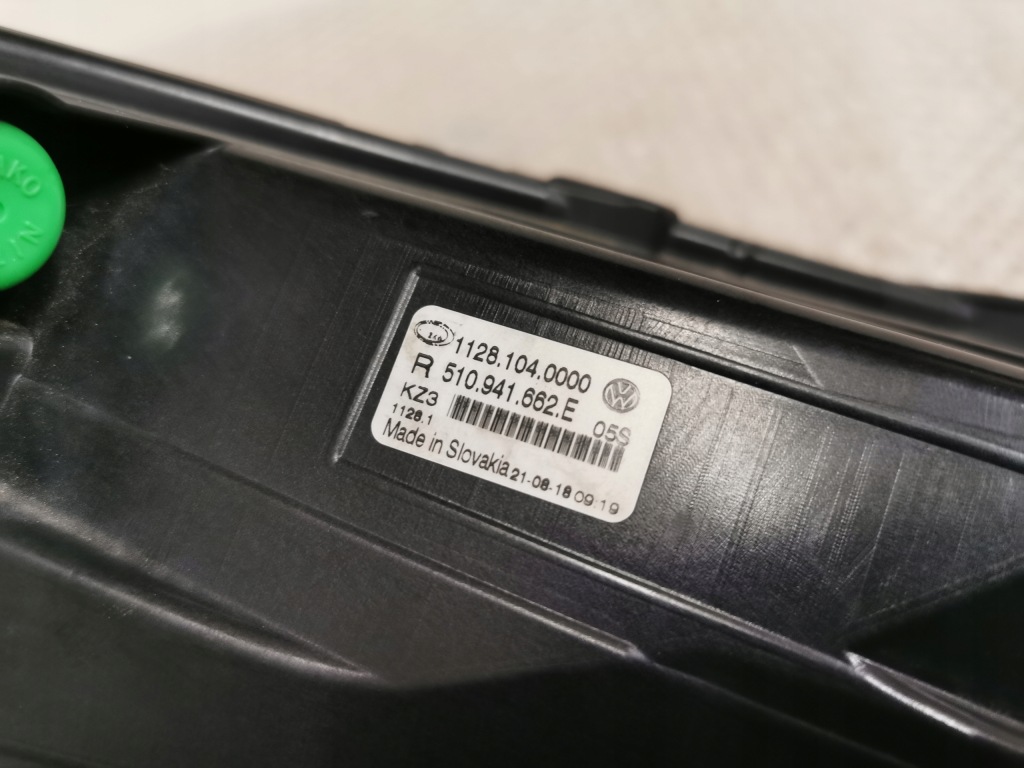 фото №9, Vw golf sportsvan 510 lift 18- противотуманная фара правый перед передний 510941662e