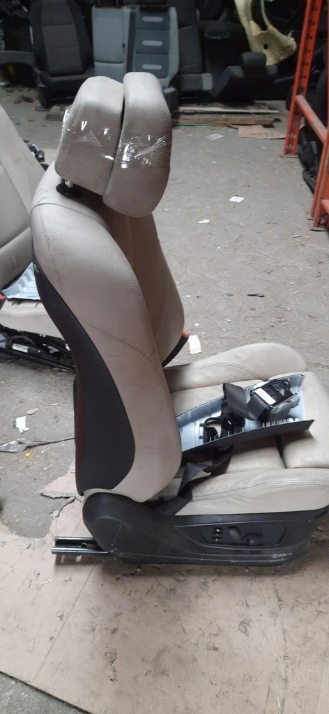 фото №6, Сиденье правый перед передний кожа электрика bmw x5 e70