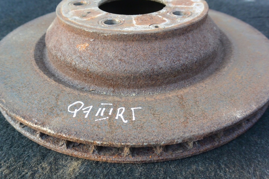 фото №8, Диск тормозная задняя правая левая kpl audi q7 4l