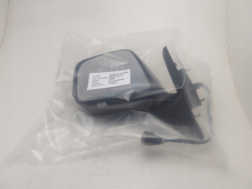 фото №9, Nissan nv200 09-19 зеркало левая 5-pin europa оригинальный номер
