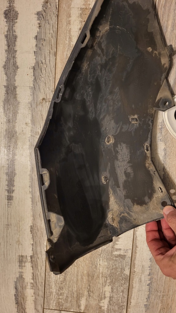 фото №1, Audi q7 спойлер бампер перед лівий 4m0807061g