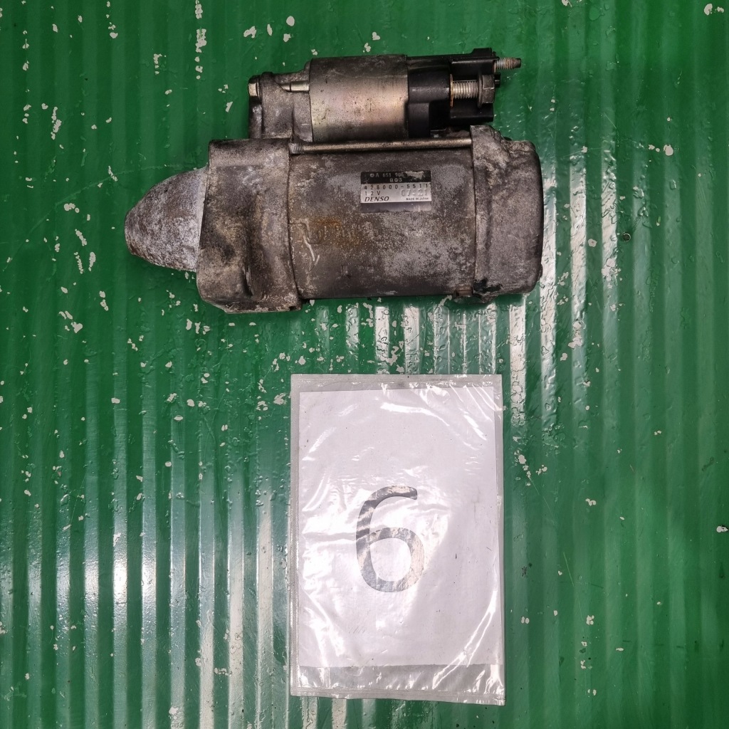 Стартер mercedes om651 2.2 cdi denso a6519060303 428000-5511 12v Зі Шроту