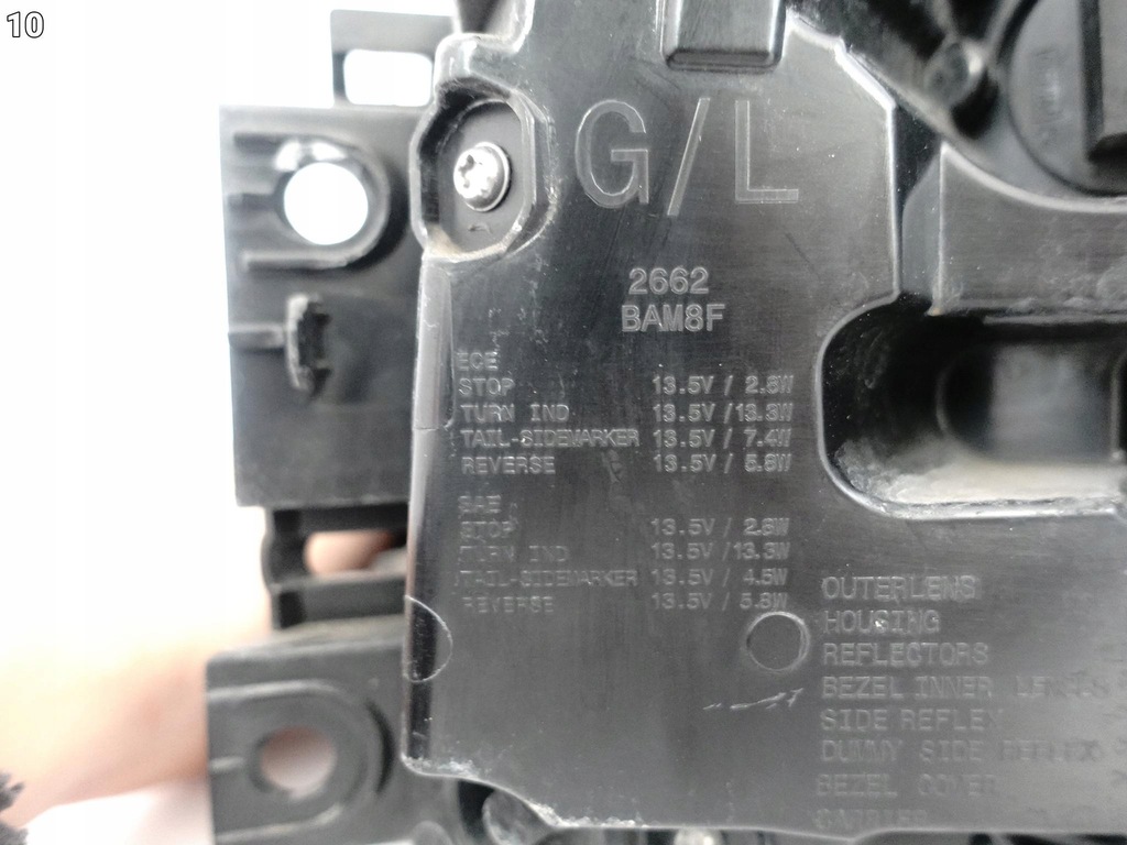 фото №11, Range rover sport ii 2 l494 lift 18-22 лампа led w крыло левая задняя europa