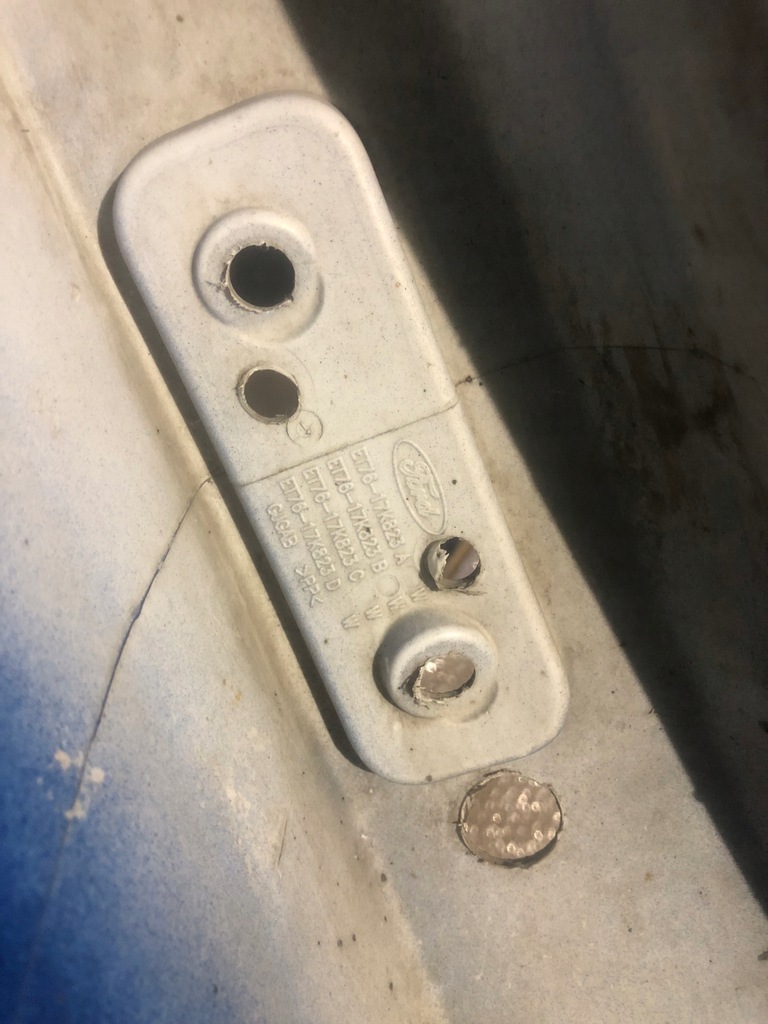 фото №11, Ford courier transit mk2 ii 14-17rok спойлер накладка бампер задняя