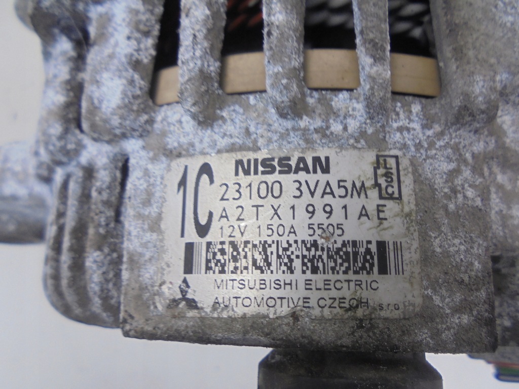 фото №6, Генератор 23100 3va5m nissan note e12 1.2 12v
