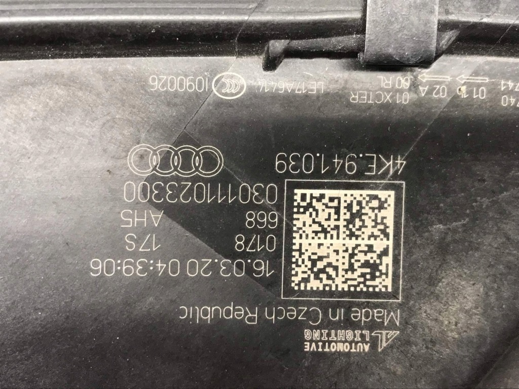 Audi e-tron 2021 левая лампа передняя 4ke941039 Доставка