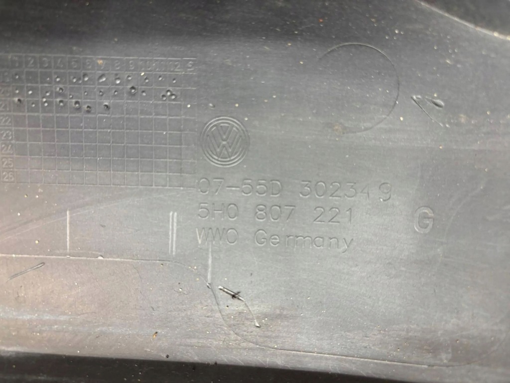 фото №12, Volkswagen vw golf viii 8 gti r-rine бампер перед передний 5h0807221g