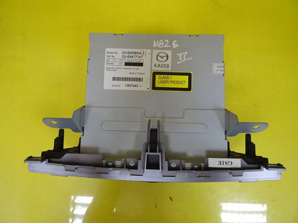 фото №5, Радио mazda 6 ii gs1e669rxa nr189