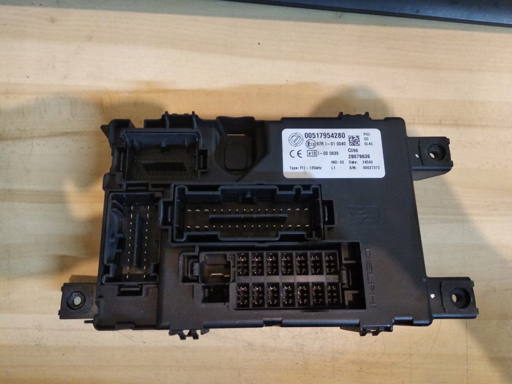 фото №1, Кузов бортовой компьютер модуль bsi grande punto 00517954280