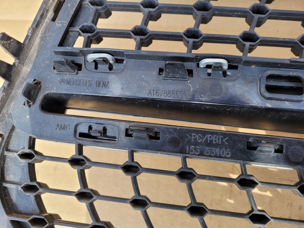 фото №5, Mercedes gle 167 amg diamond решётка радиатора решётка радиатора