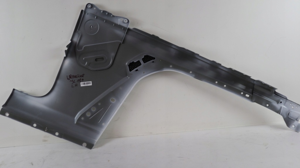 фото №8, Jeep wrangler jl 18- крыло левый перед pw7 bright white