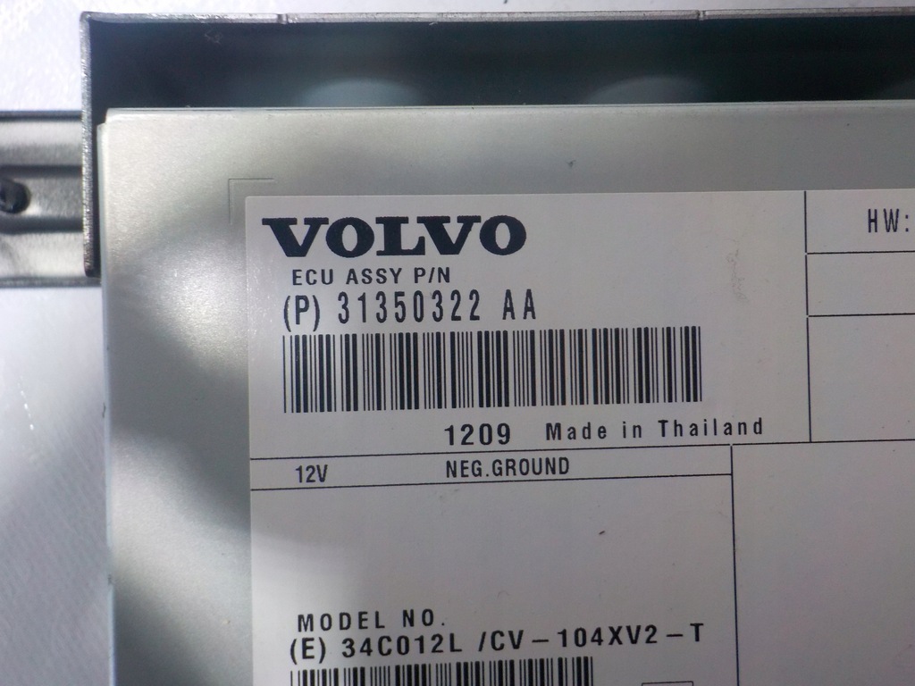 фото №4, Volvo v40 2012r 1.6d підсилювач радіо 31350322