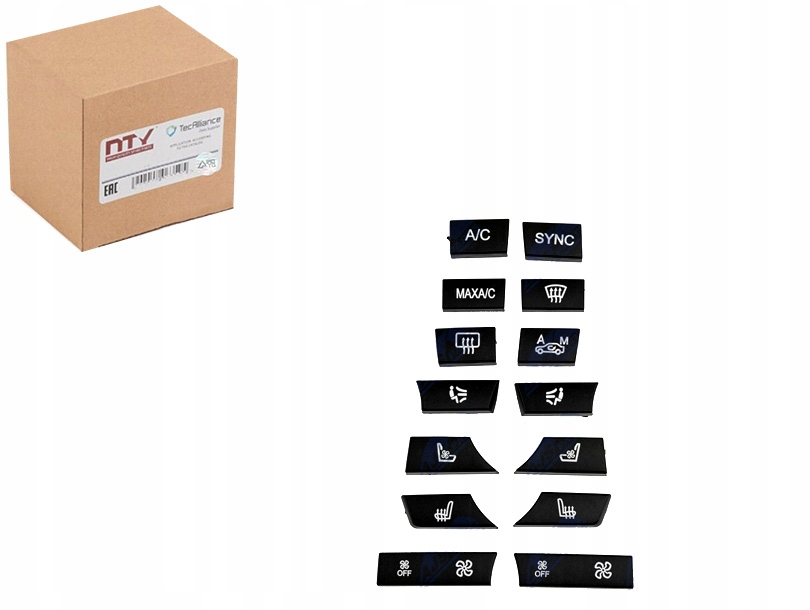 фото №1, Набор ремонтный накладки кнопок nty