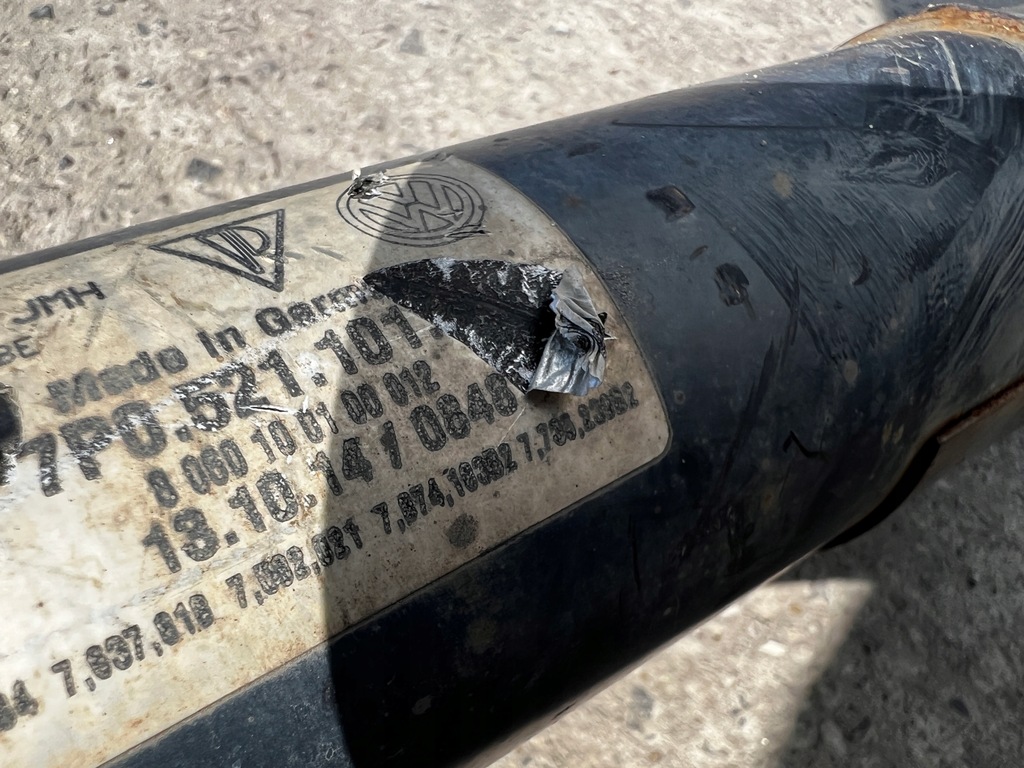 фото №7, Комплект мост дифференциал перед wał приводной porsche cayenne ii 7p5 4.8 v8