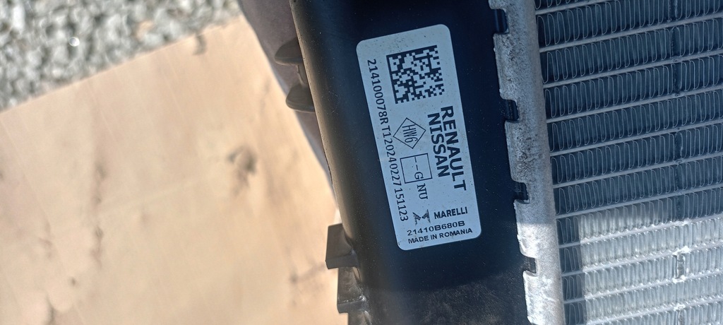 фото №7, Радиатор wody dacia duster renault clio captur ii 2 19-23rok 214100078r