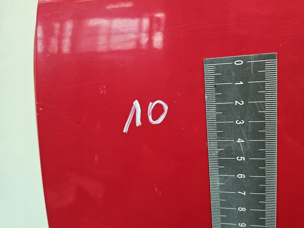 фото №12, Дверь задняя левая honda jazz ii 02-08 красный