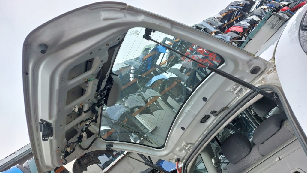 фото №13, Kia rio i fl 02- крышка багажника багажника kombi c5