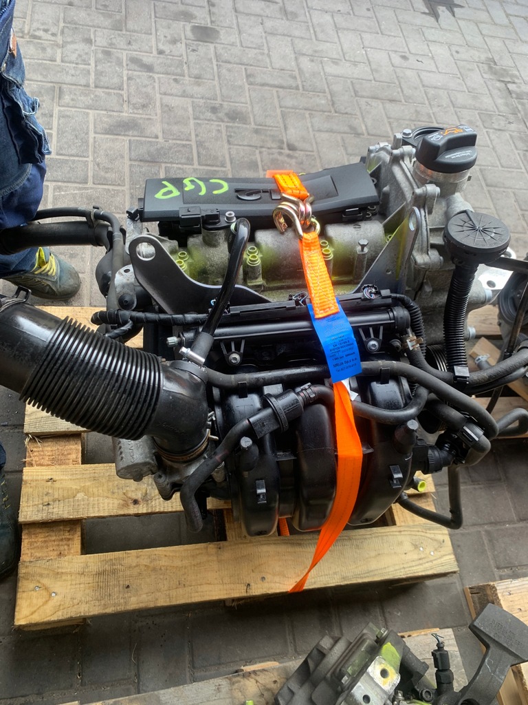 фото №10, Двигатель 1.2 vw seat cgp cgpa cgpb cgpc kompletny!