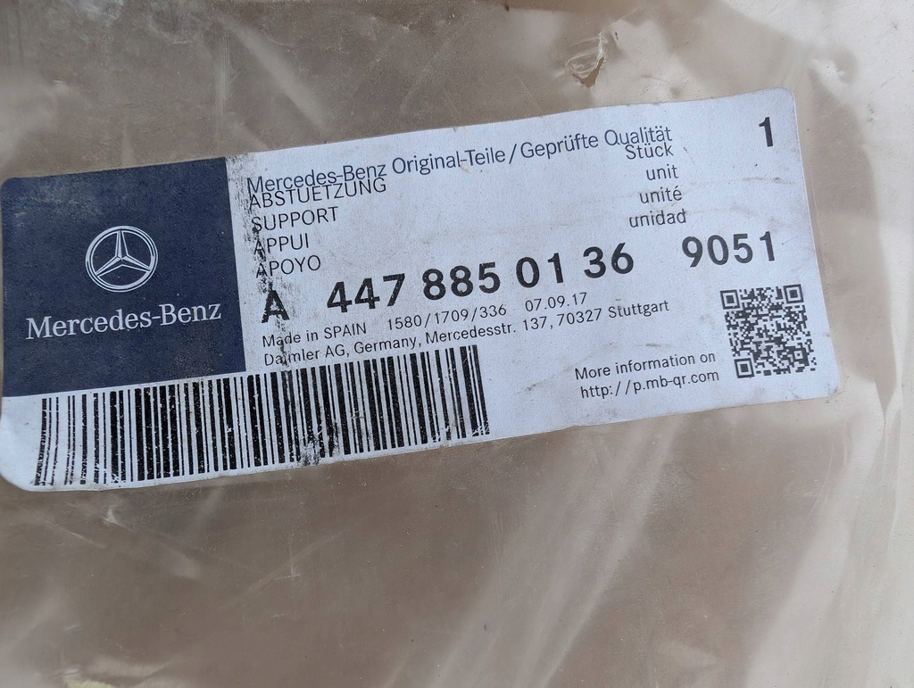 фото №9, Mercedes w 447 захист pod бампер