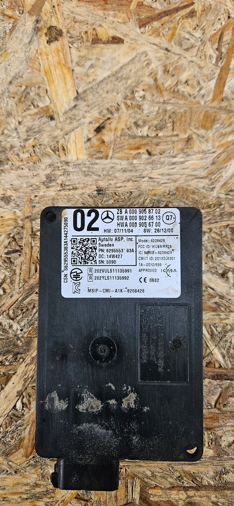 фото №5, Датчик ассистент переключения поперечина движения mercedes a0009058702