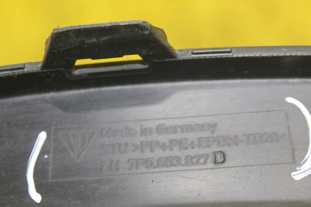 фото №10, Молдинг крила лівий задня porsche cayenne ii 7p5853827d