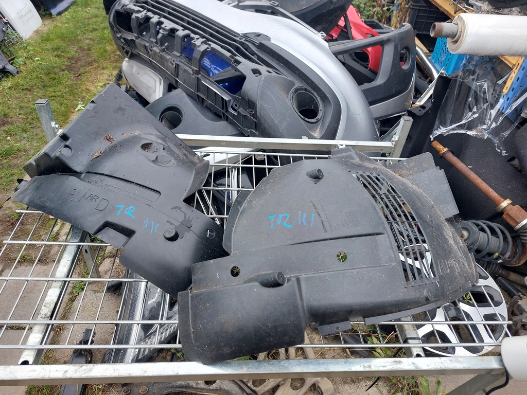 фото №2, Подкрылок перед правое renault trafic iii vivaro 14- комплект