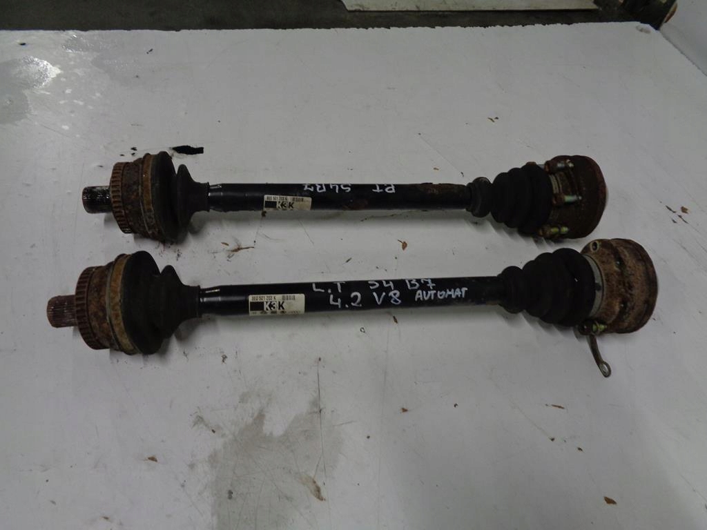 фото №1, Привідний вал лівий задня audi s4 b7 4.2 v8 quattro