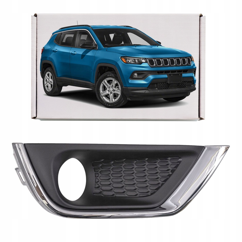 фото №1, Jeep compass ii mp 2017-2020 заглушка протитуманної фари бампера права 4010170341ab