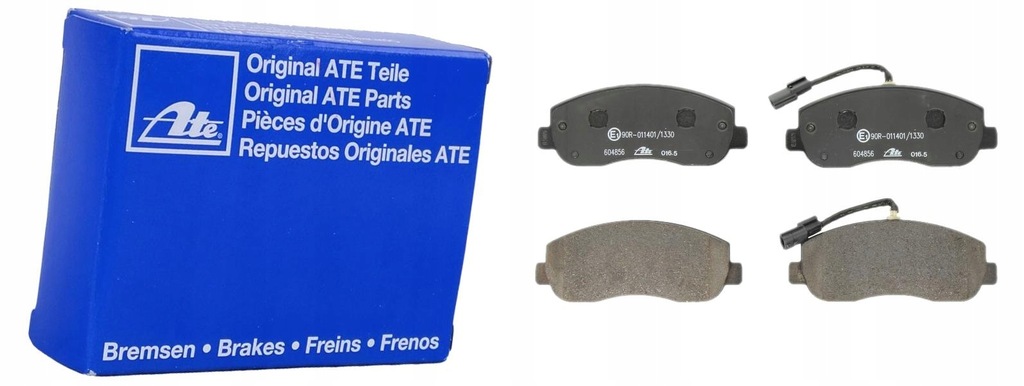 фото №16, Ate 13.0460-4856.2 набір гальмівних колодок гальмівних, гальма дискові