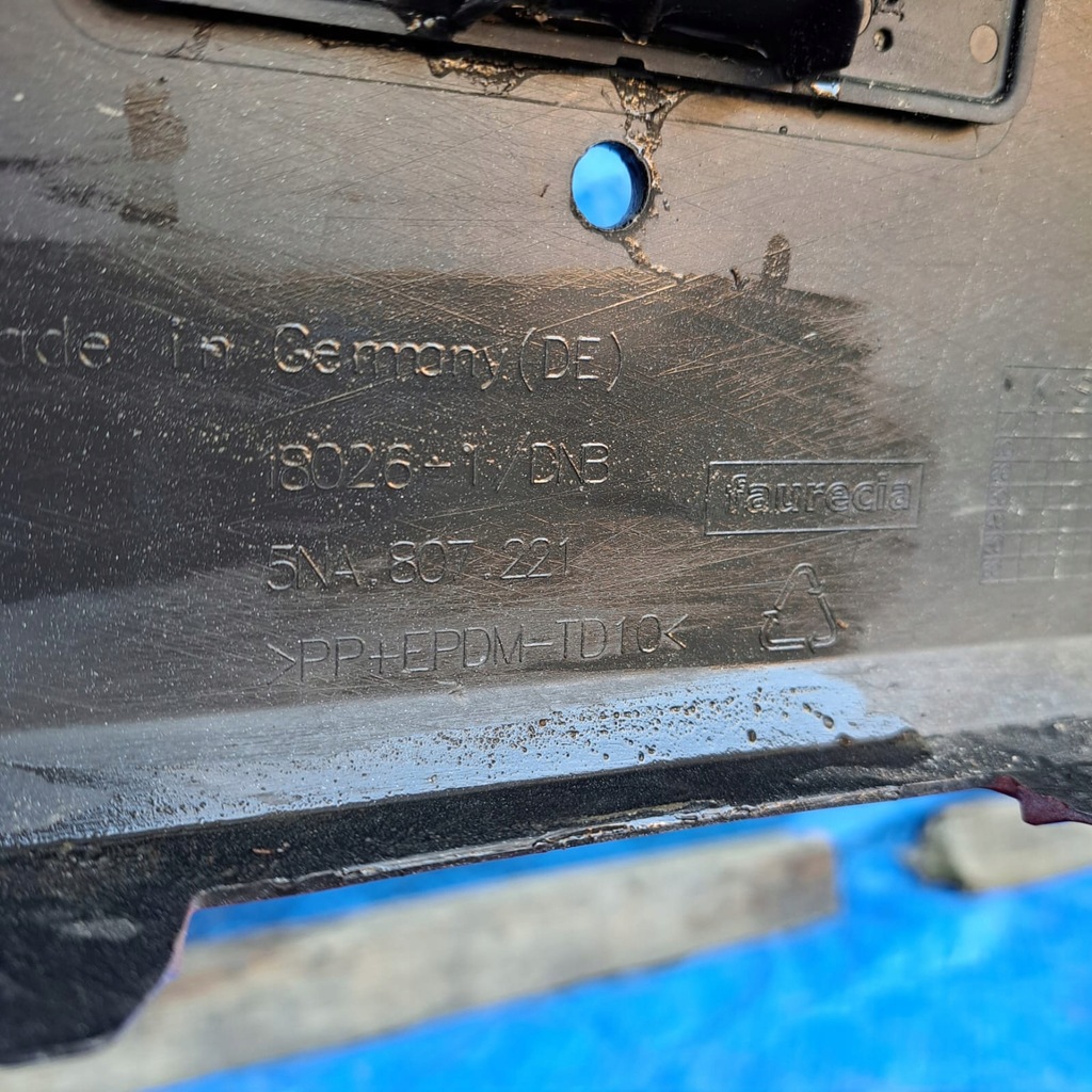 фото №13, Бампер перед передний vw tiguan ii 5na омыватель