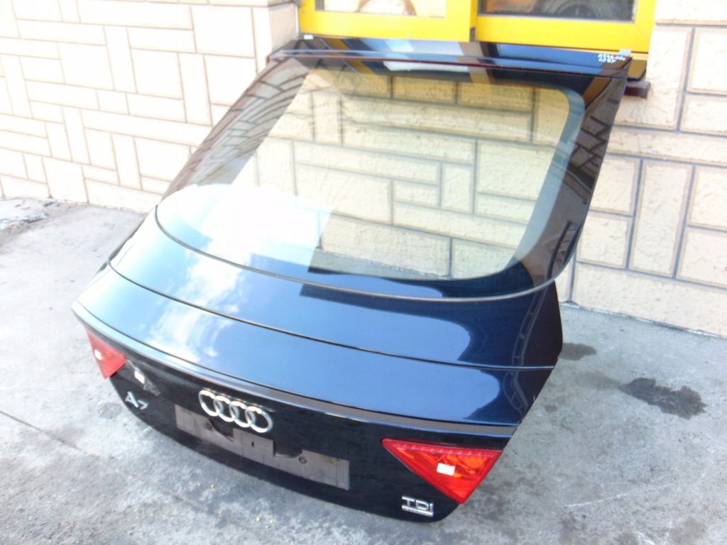 фото №1, Kpl крышка багажника багажника задняя задняя audi a7 4g c7 lz9y