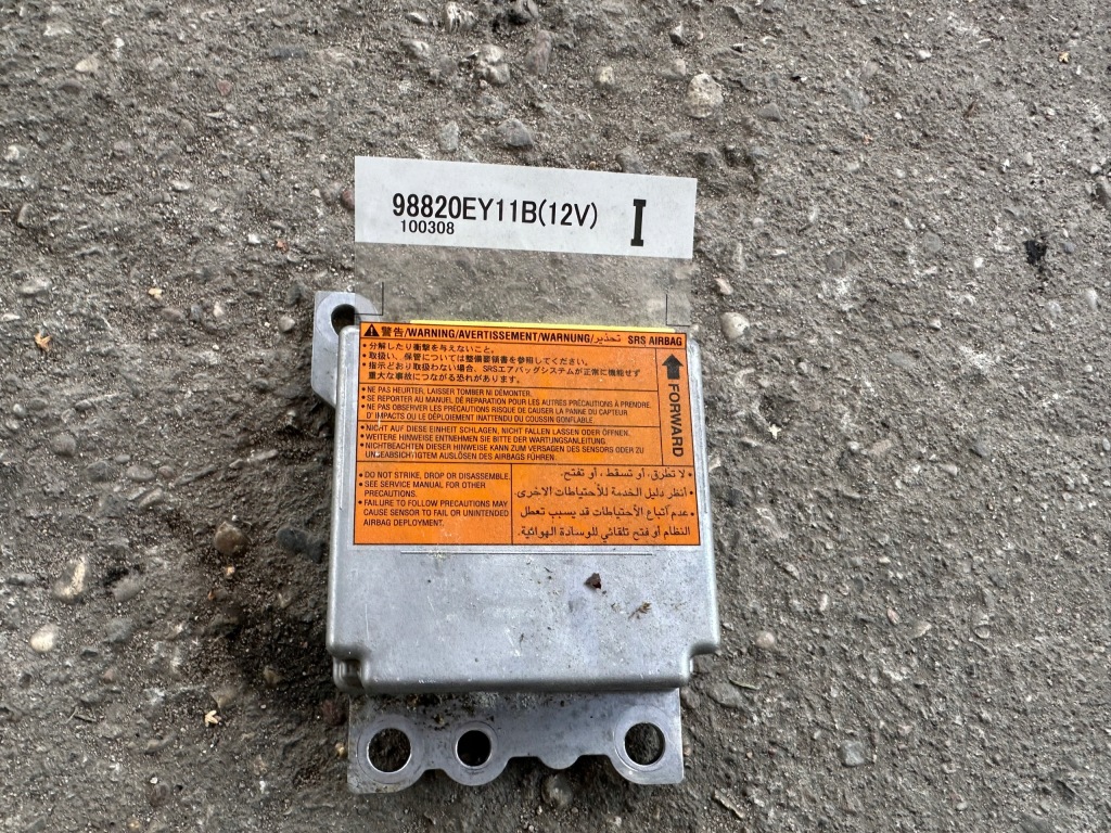 фото №1, Nissan qashqai j10 lift модуль датчик подушок подушка безпеки 98820ey11b