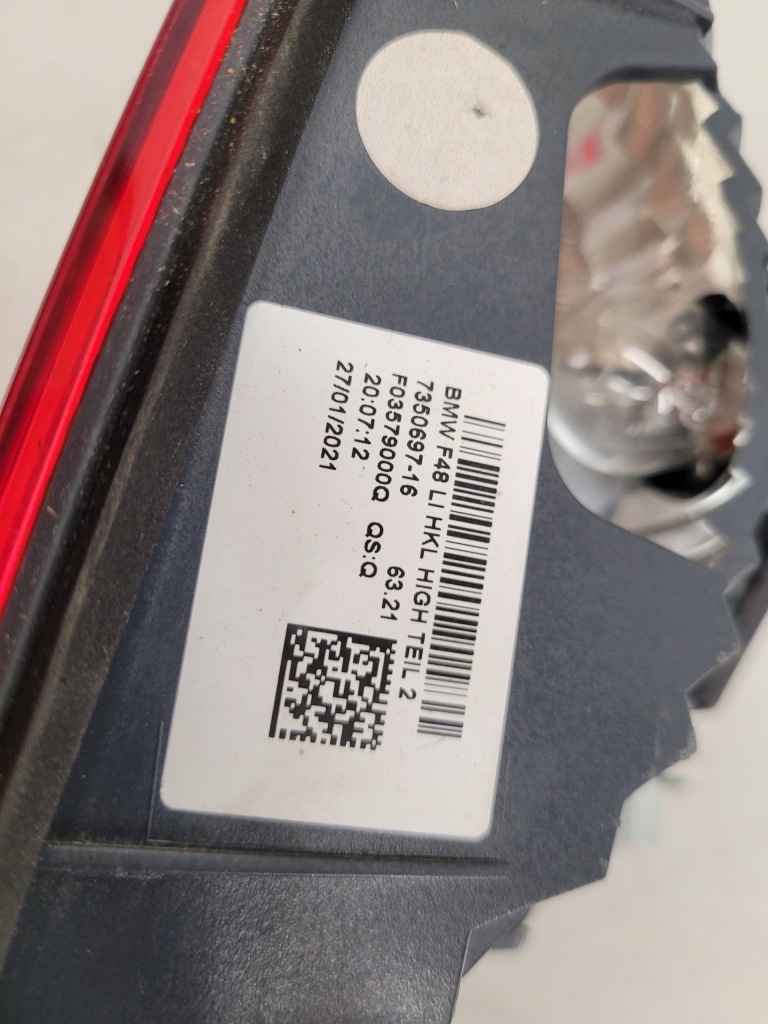 Bmw x1 f48 led фара левая задняя задний  w крышке Оригинал