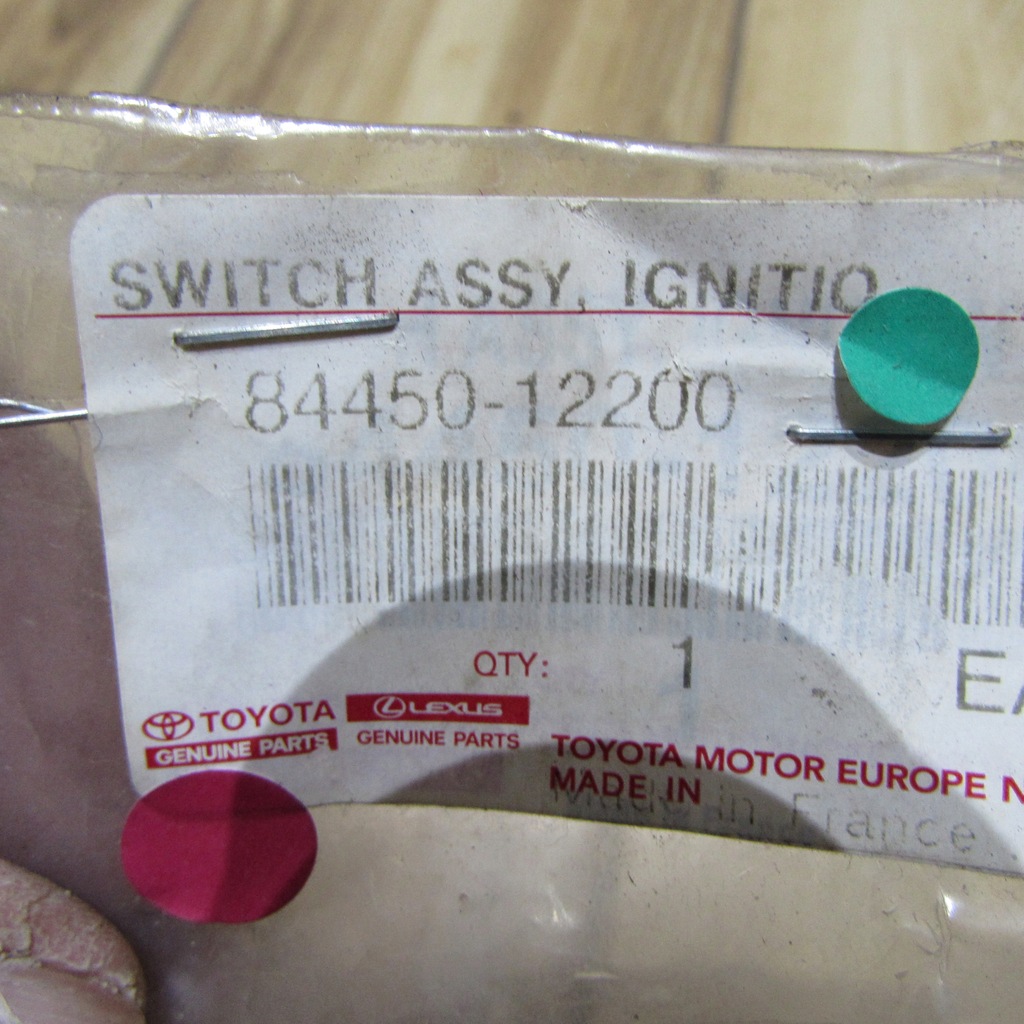 фото №5, Toyota 84450-12200 колодка замка зажигания