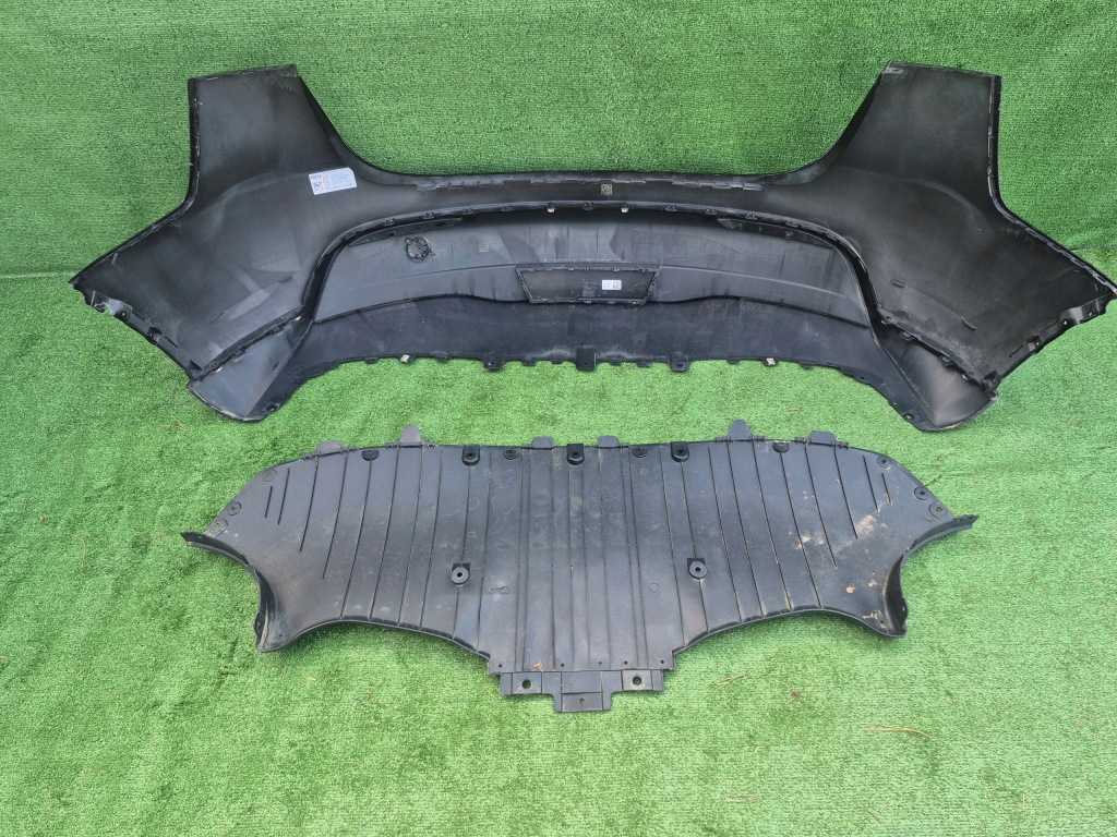 фото №7, Бампер задняя задний kompletny + защита tesla y чёрный