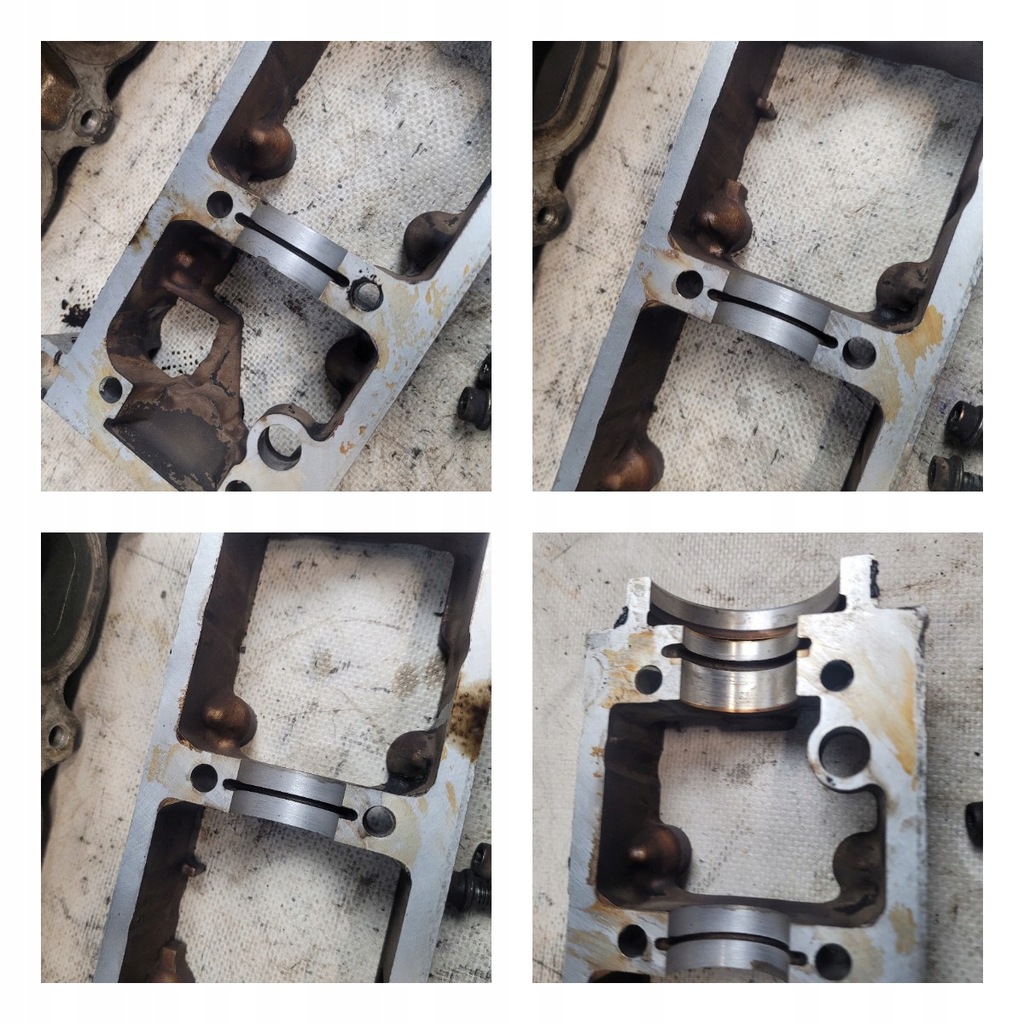 фото №8, Головка оригінальний номер 9634355510 + вали peugeot 407 1.8b 81kw 02r.