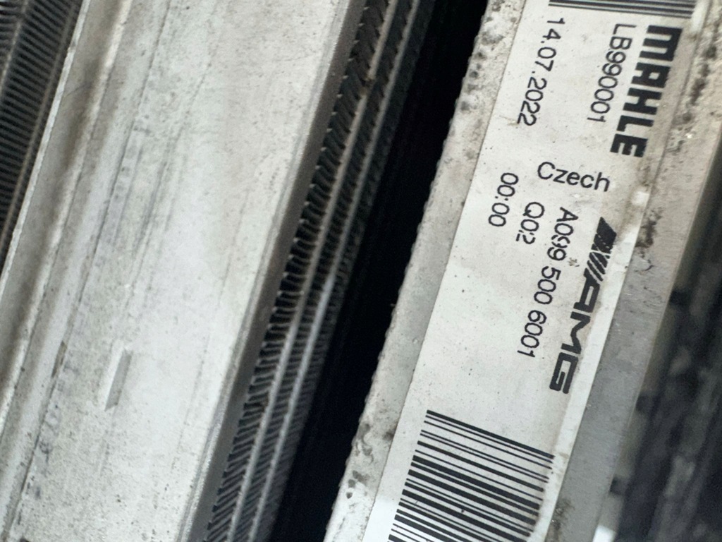 фото №13, Pas pzredni kompletny радиатор mercedes gla h247 45 amg jan poznań