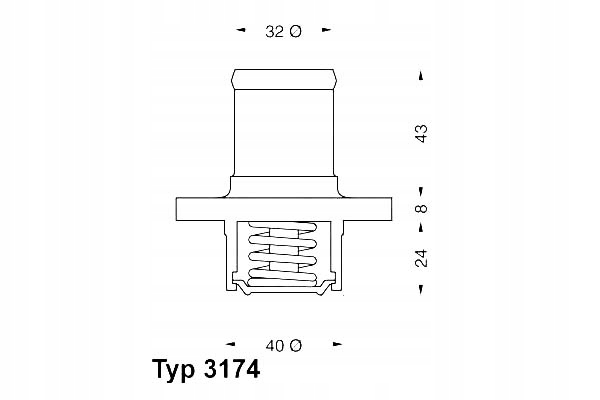 фото №2, Термостат 89c w корпус opel frontera b renault