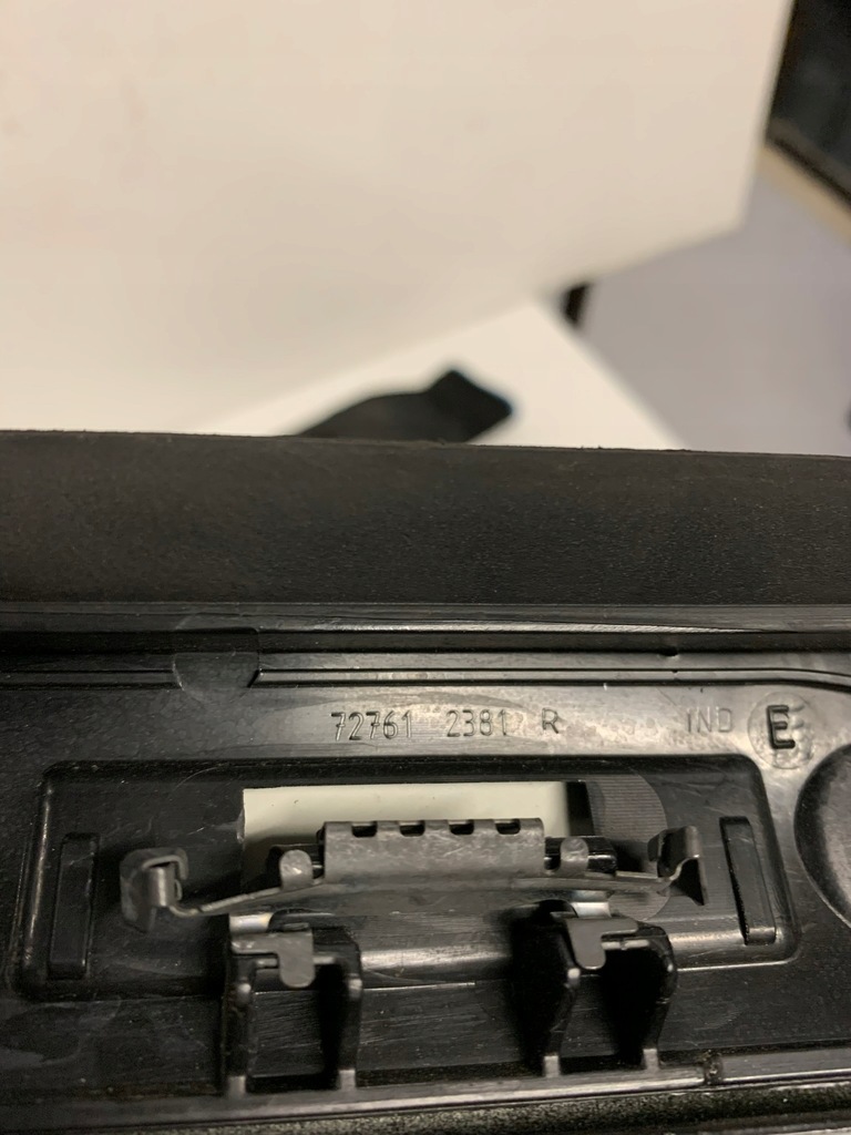 фото №15, Renault espace v левая молдинг блок двигателя стекло перед защита 727612381r