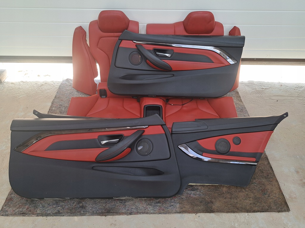 фото №6, Сидіння заднє сидіння оббивка bmw m4 f82 комплект