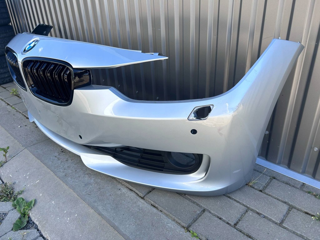фото №13, Bmw 3 f30 f31 бампер перед передний kompletny 4xpdc омыватель 354 titansilber