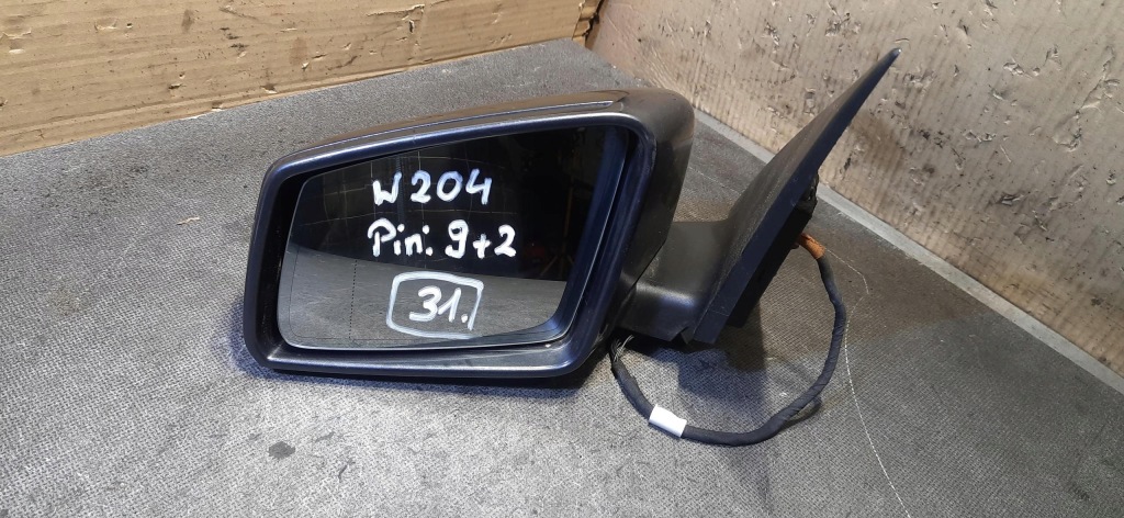 Купить Зеркало левая 11pin mercedes cls c219 04-08 uk