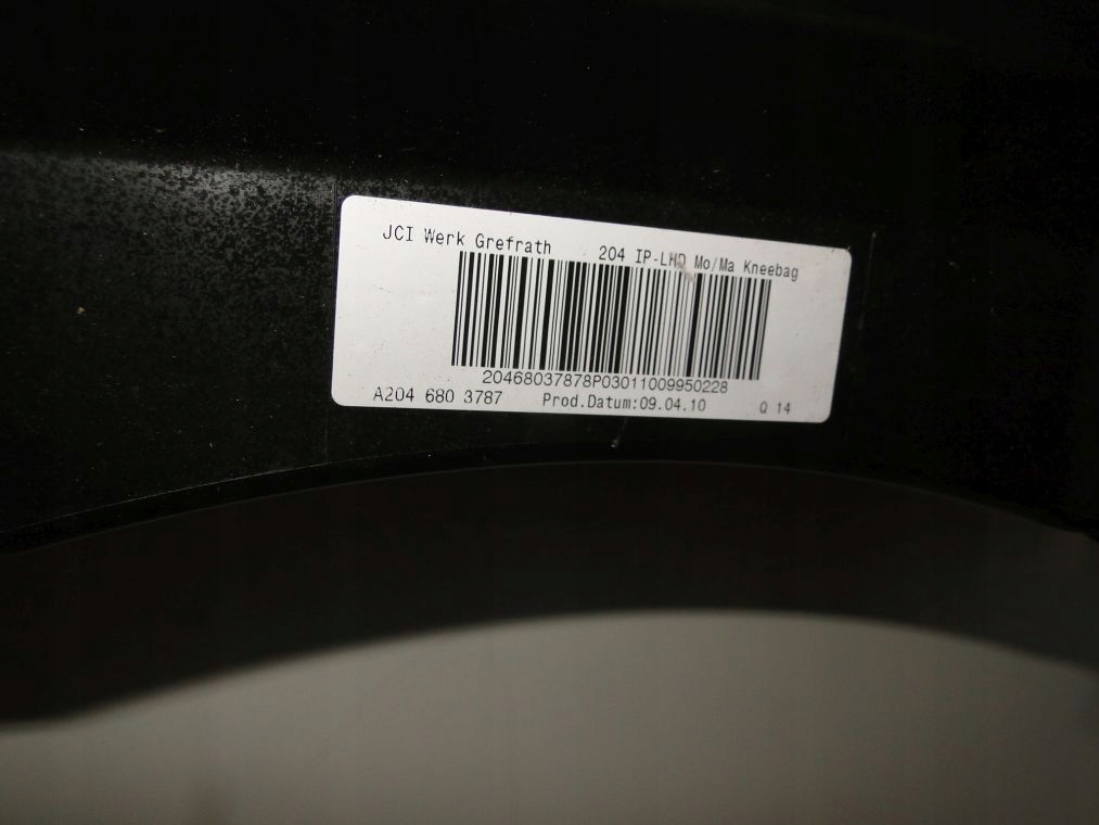 фото №8, Mercedes c klasa w204 204 консоль панель приладів панель приладів